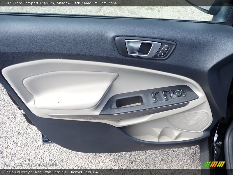 Shadow Black / Medium Light Stone 2020 Ford EcoSport Titanium