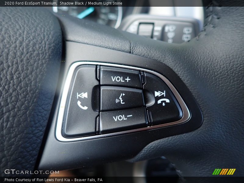 Shadow Black / Medium Light Stone 2020 Ford EcoSport Titanium