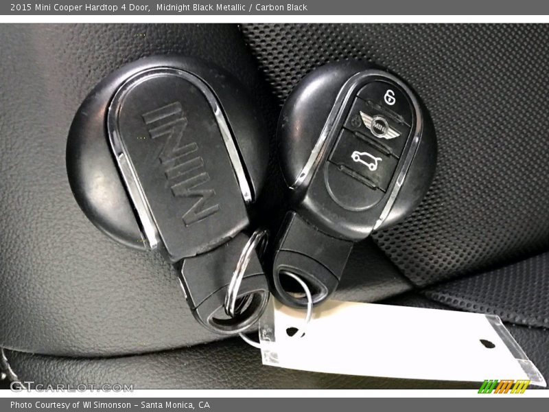 Midnight Black Metallic / Carbon Black 2015 Mini Cooper Hardtop 4 Door