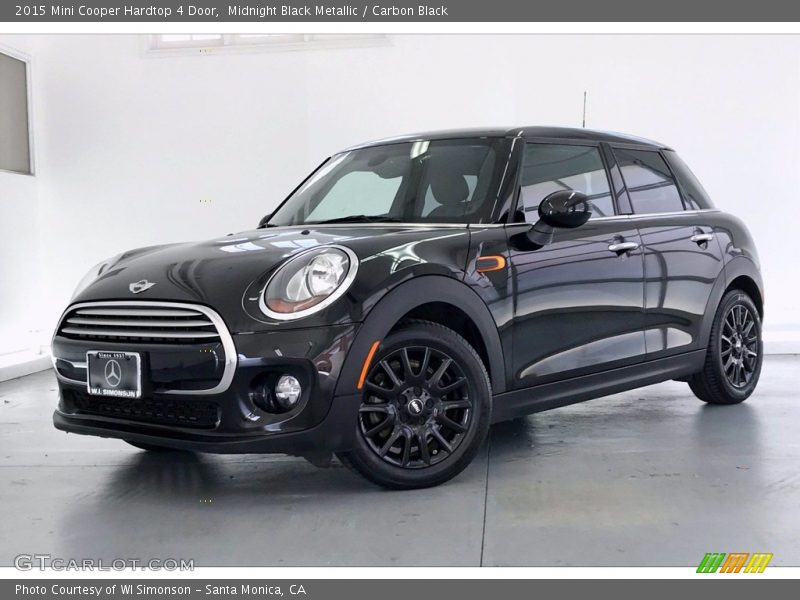 Midnight Black Metallic / Carbon Black 2015 Mini Cooper Hardtop 4 Door
