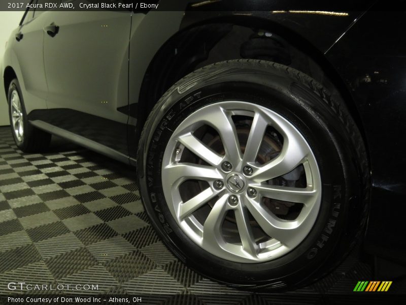 Crystal Black Pearl / Ebony 2017 Acura RDX AWD