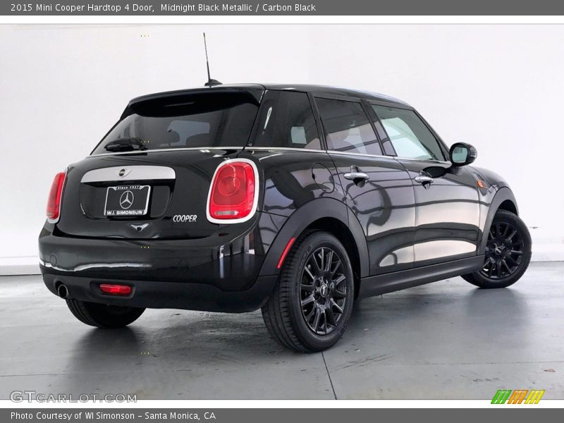 Midnight Black Metallic / Carbon Black 2015 Mini Cooper Hardtop 4 Door