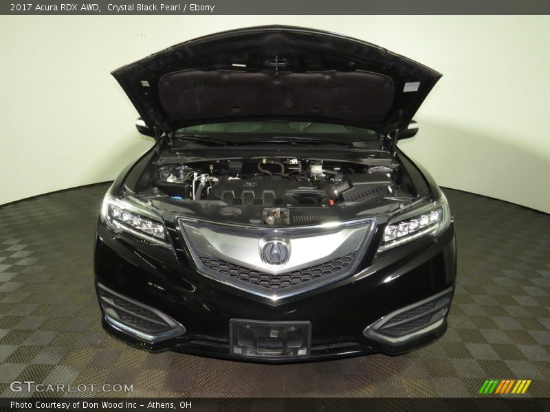 Crystal Black Pearl / Ebony 2017 Acura RDX AWD
