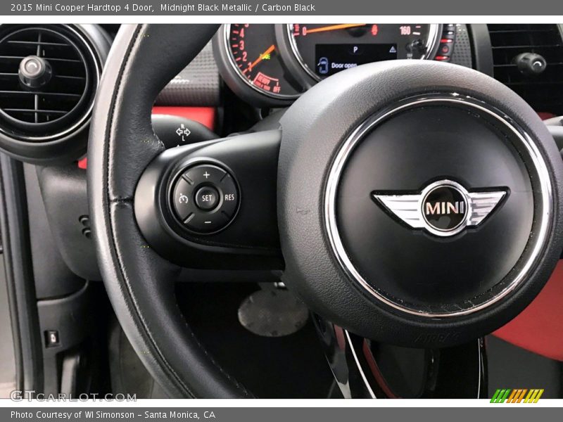 Midnight Black Metallic / Carbon Black 2015 Mini Cooper Hardtop 4 Door
