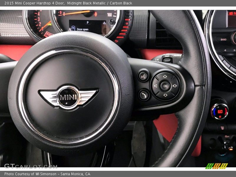 Midnight Black Metallic / Carbon Black 2015 Mini Cooper Hardtop 4 Door