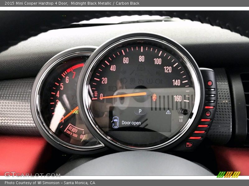 Midnight Black Metallic / Carbon Black 2015 Mini Cooper Hardtop 4 Door