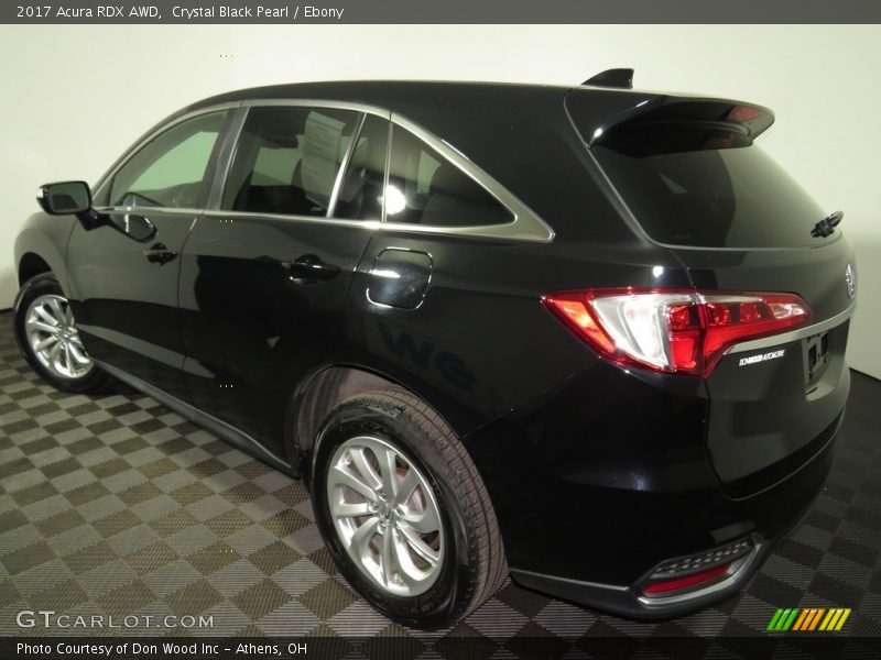 Crystal Black Pearl / Ebony 2017 Acura RDX AWD