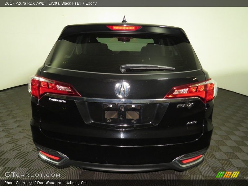 Crystal Black Pearl / Ebony 2017 Acura RDX AWD