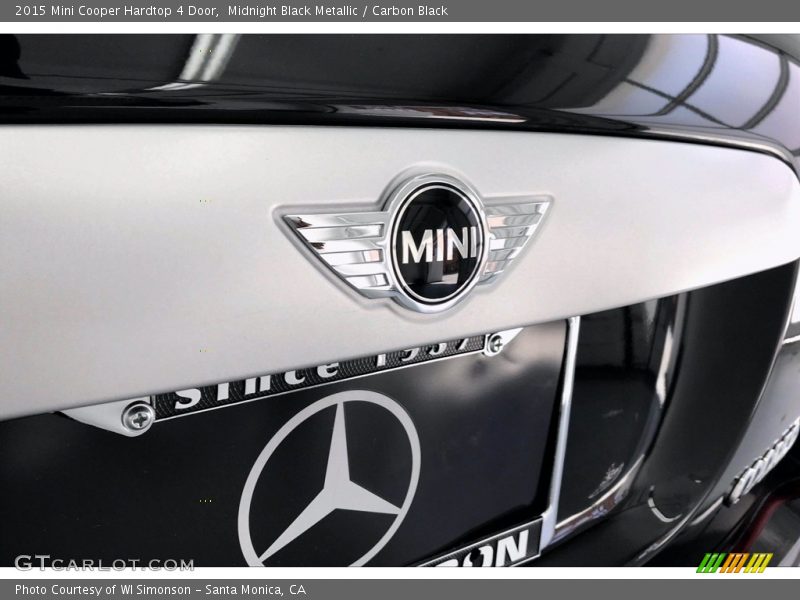 Midnight Black Metallic / Carbon Black 2015 Mini Cooper Hardtop 4 Door
