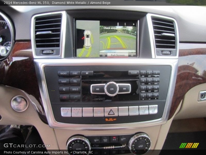 Diamond White Metallic / Almond Beige 2014 Mercedes-Benz ML 350