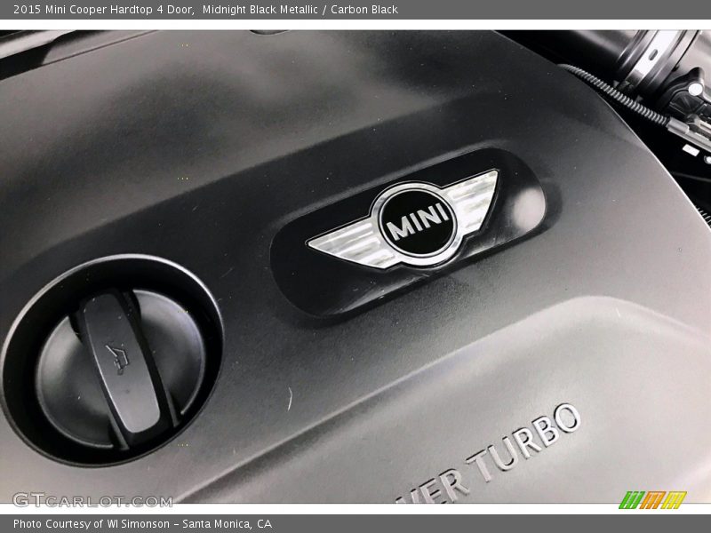 Midnight Black Metallic / Carbon Black 2015 Mini Cooper Hardtop 4 Door