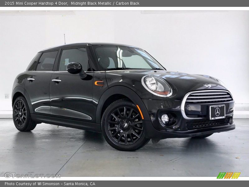 Midnight Black Metallic / Carbon Black 2015 Mini Cooper Hardtop 4 Door