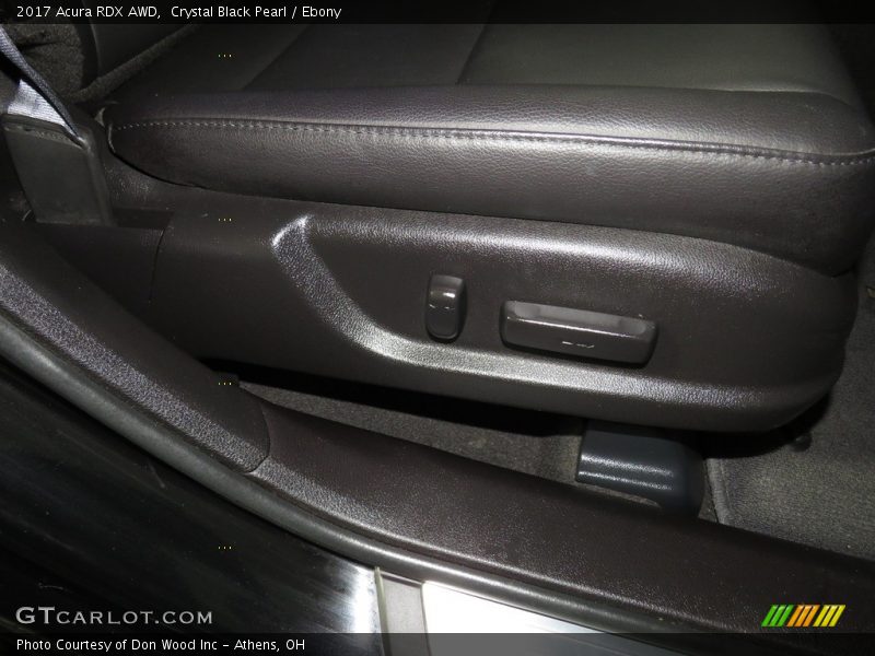 Crystal Black Pearl / Ebony 2017 Acura RDX AWD