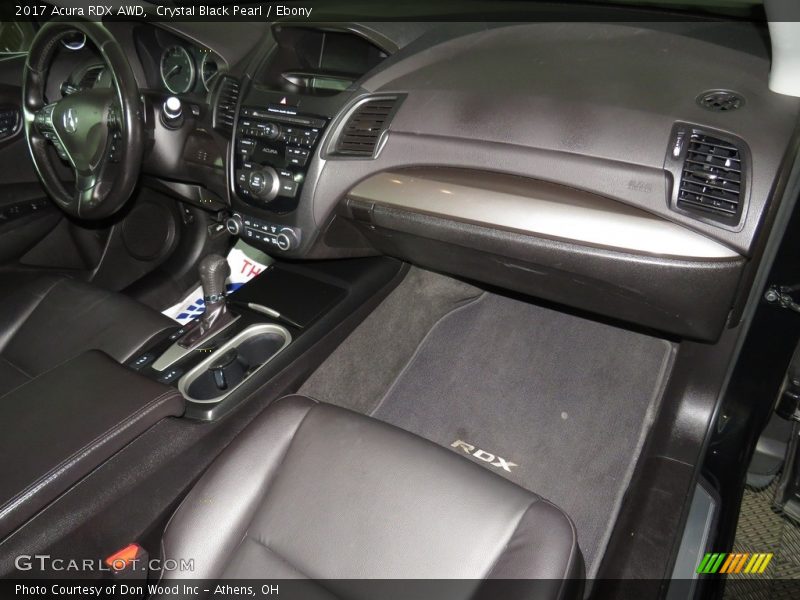 Crystal Black Pearl / Ebony 2017 Acura RDX AWD