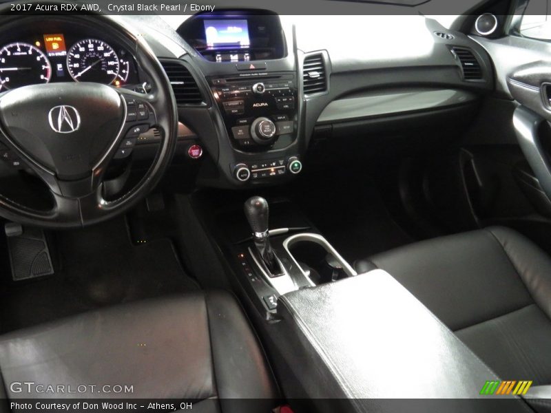 Crystal Black Pearl / Ebony 2017 Acura RDX AWD