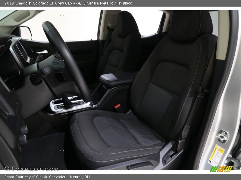 Silver Ice Metallic / Jet Black 2019 Chevrolet Colorado LT Crew Cab 4x4