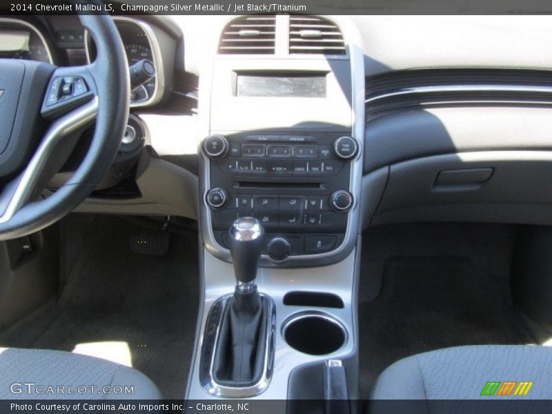 Champagne Silver Metallic / Jet Black/Titanium 2014 Chevrolet Malibu LS