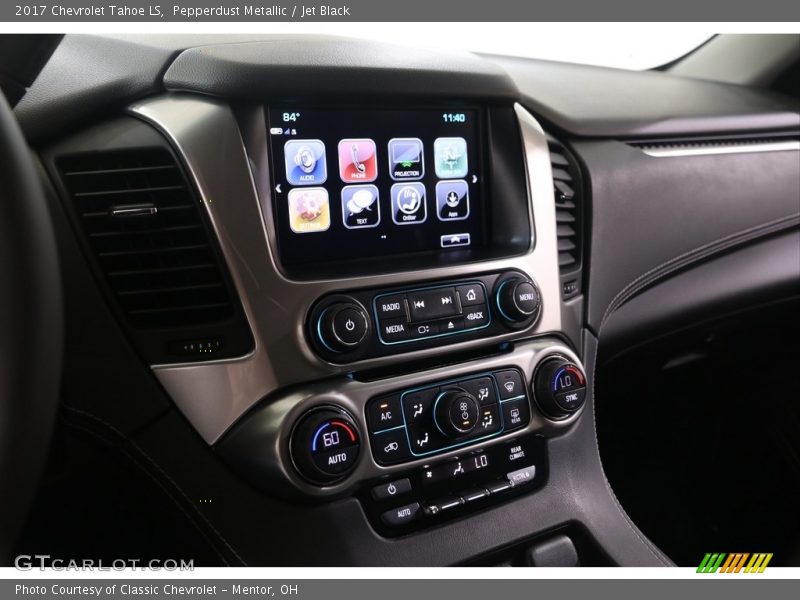 Pepperdust Metallic / Jet Black 2017 Chevrolet Tahoe LS