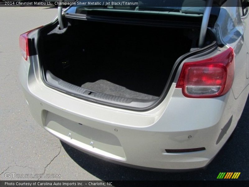 Champagne Silver Metallic / Jet Black/Titanium 2014 Chevrolet Malibu LS