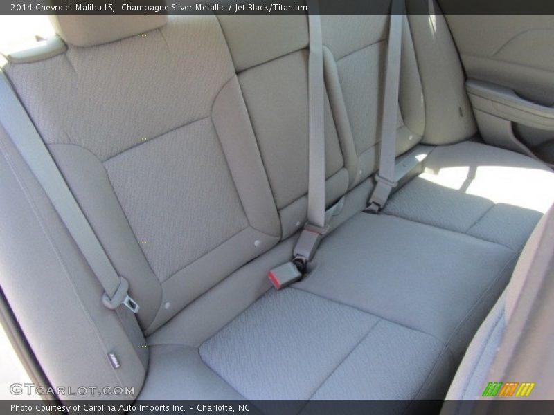 Champagne Silver Metallic / Jet Black/Titanium 2014 Chevrolet Malibu LS