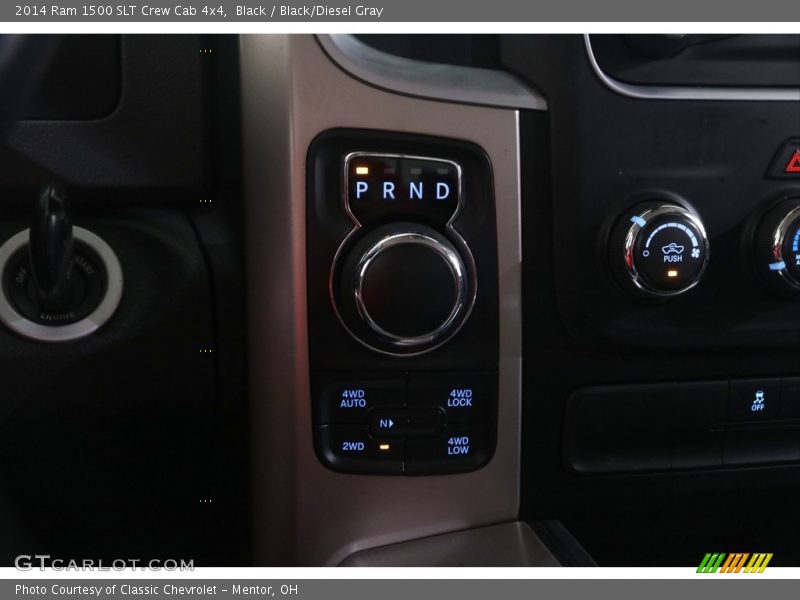 Black / Black/Diesel Gray 2014 Ram 1500 SLT Crew Cab 4x4