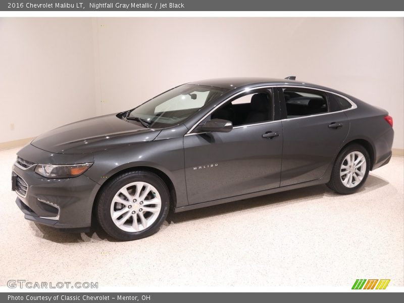 Nightfall Gray Metallic / Jet Black 2016 Chevrolet Malibu LT