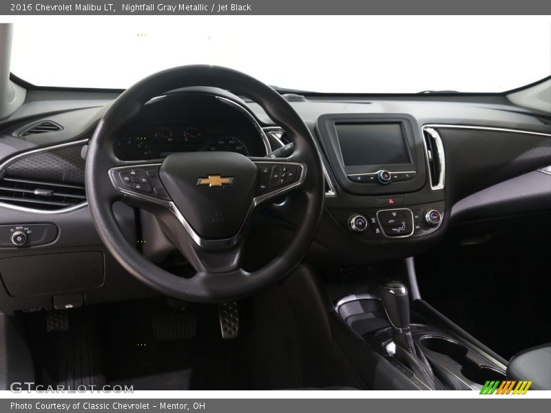 Nightfall Gray Metallic / Jet Black 2016 Chevrolet Malibu LT