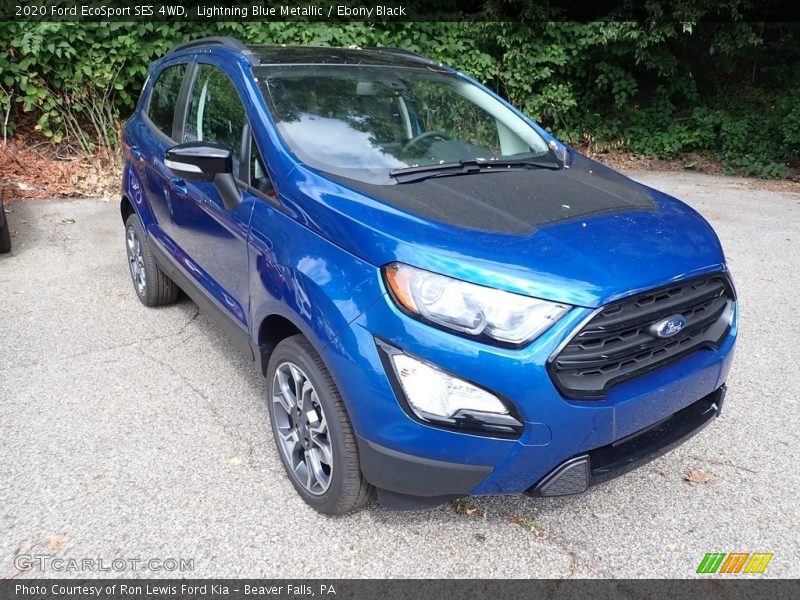 Lightning Blue Metallic / Ebony Black 2020 Ford EcoSport SES 4WD