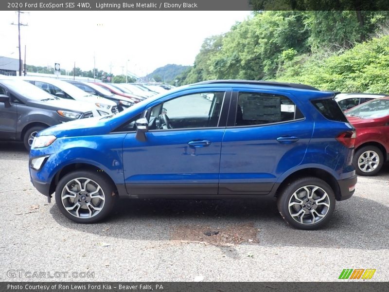 Lightning Blue Metallic / Ebony Black 2020 Ford EcoSport SES 4WD