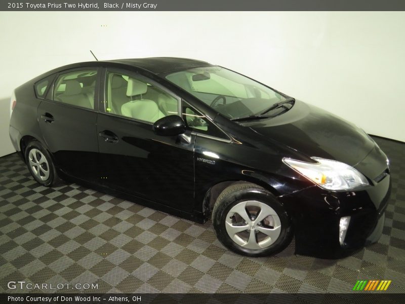 Black / Misty Gray 2015 Toyota Prius Two Hybrid