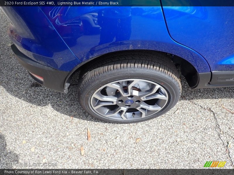 Lightning Blue Metallic / Ebony Black 2020 Ford EcoSport SES 4WD