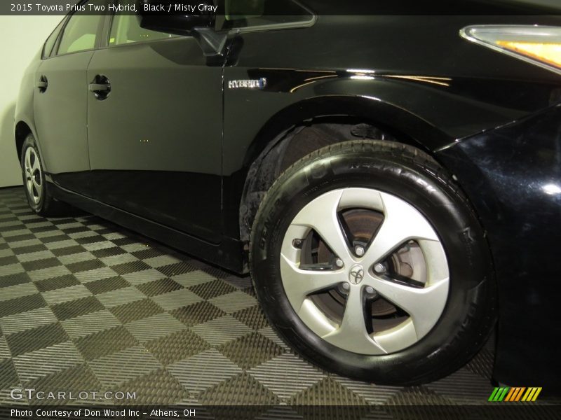 Black / Misty Gray 2015 Toyota Prius Two Hybrid