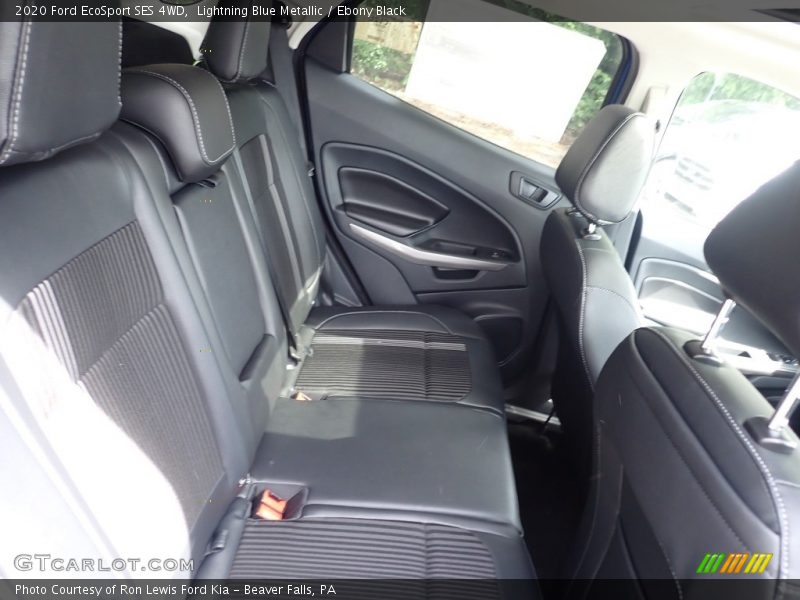 Lightning Blue Metallic / Ebony Black 2020 Ford EcoSport SES 4WD