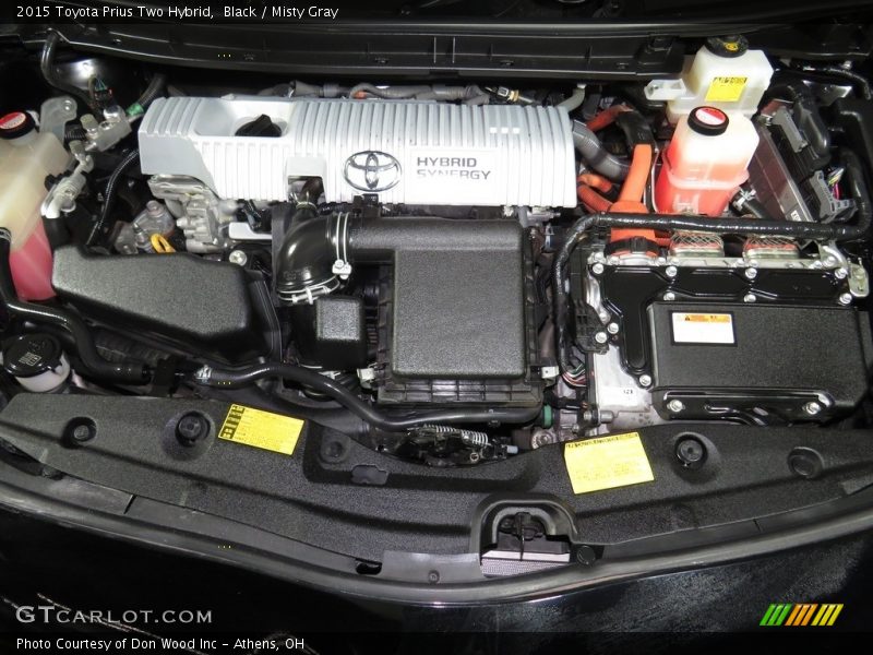 Black / Misty Gray 2015 Toyota Prius Two Hybrid