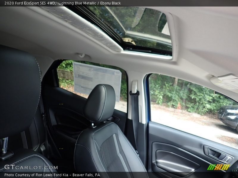 Lightning Blue Metallic / Ebony Black 2020 Ford EcoSport SES 4WD