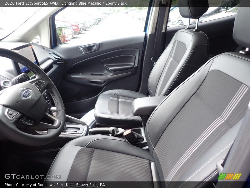 Lightning Blue Metallic / Ebony Black 2020 Ford EcoSport SES 4WD