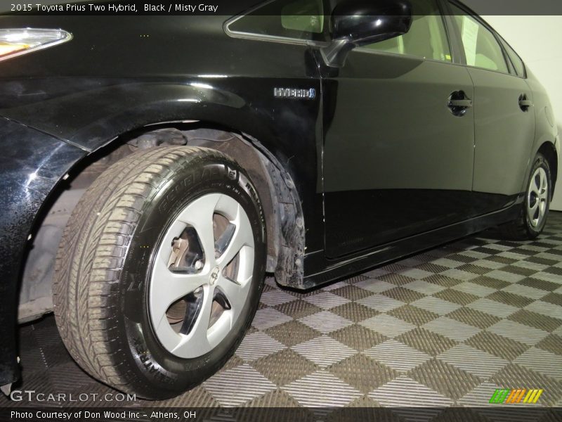 Black / Misty Gray 2015 Toyota Prius Two Hybrid