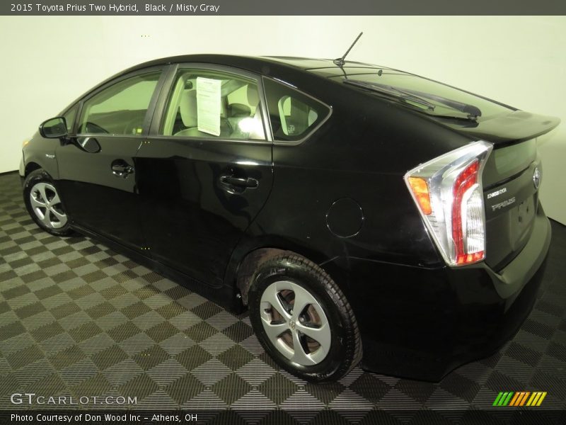 Black / Misty Gray 2015 Toyota Prius Two Hybrid