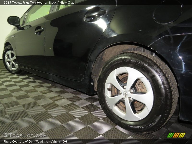 Black / Misty Gray 2015 Toyota Prius Two Hybrid