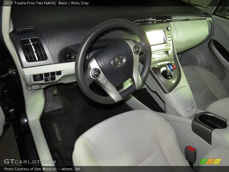Black / Misty Gray 2015 Toyota Prius Two Hybrid