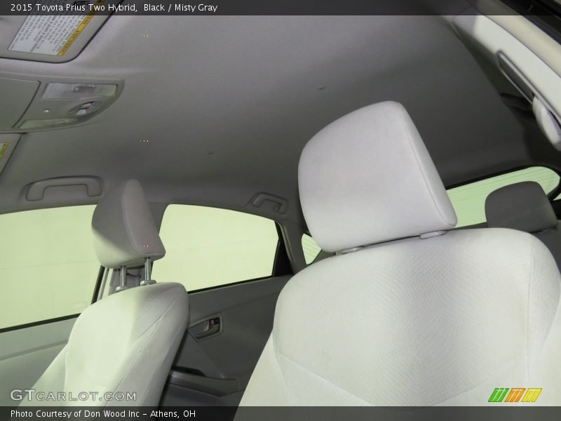 Black / Misty Gray 2015 Toyota Prius Two Hybrid