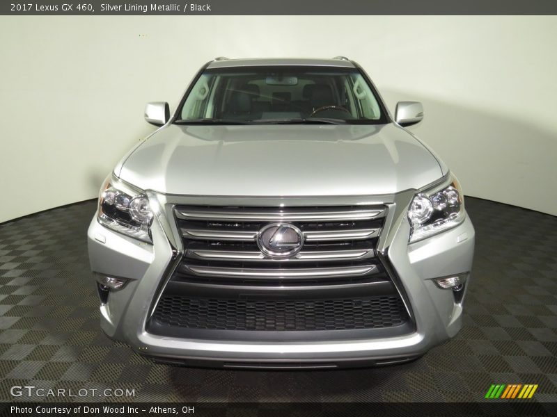 Silver Lining Metallic / Black 2017 Lexus GX 460