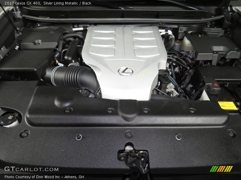 Silver Lining Metallic / Black 2017 Lexus GX 460