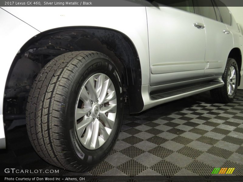 Silver Lining Metallic / Black 2017 Lexus GX 460