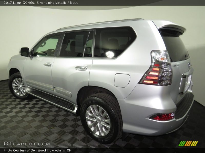 Silver Lining Metallic / Black 2017 Lexus GX 460