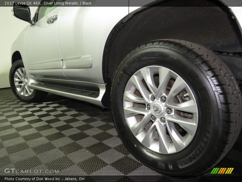 Silver Lining Metallic / Black 2017 Lexus GX 460