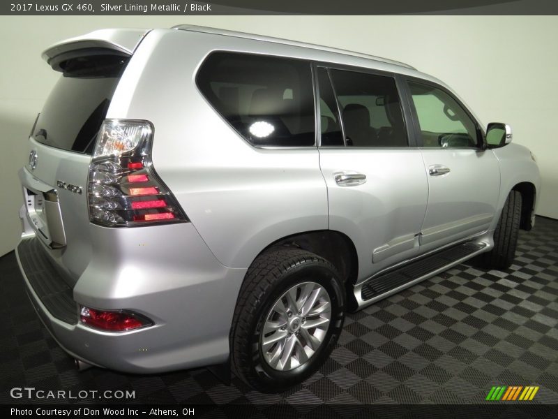 Silver Lining Metallic / Black 2017 Lexus GX 460