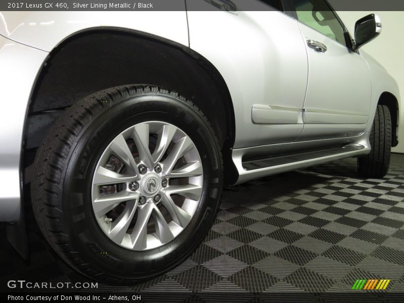 Silver Lining Metallic / Black 2017 Lexus GX 460