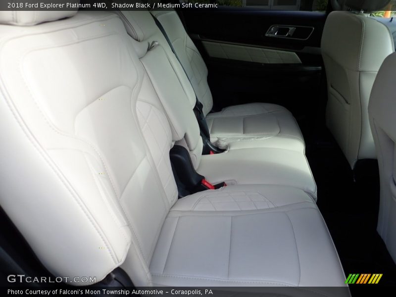Shadow Black / Medium Soft Ceramic 2018 Ford Explorer Platinum 4WD