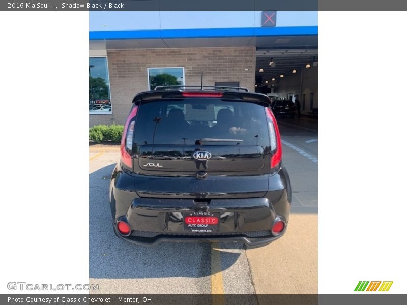 Shadow Black / Black 2016 Kia Soul +